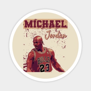 michael jordan | Vintage poster Magnet